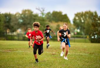 Flag football Denver YMCA