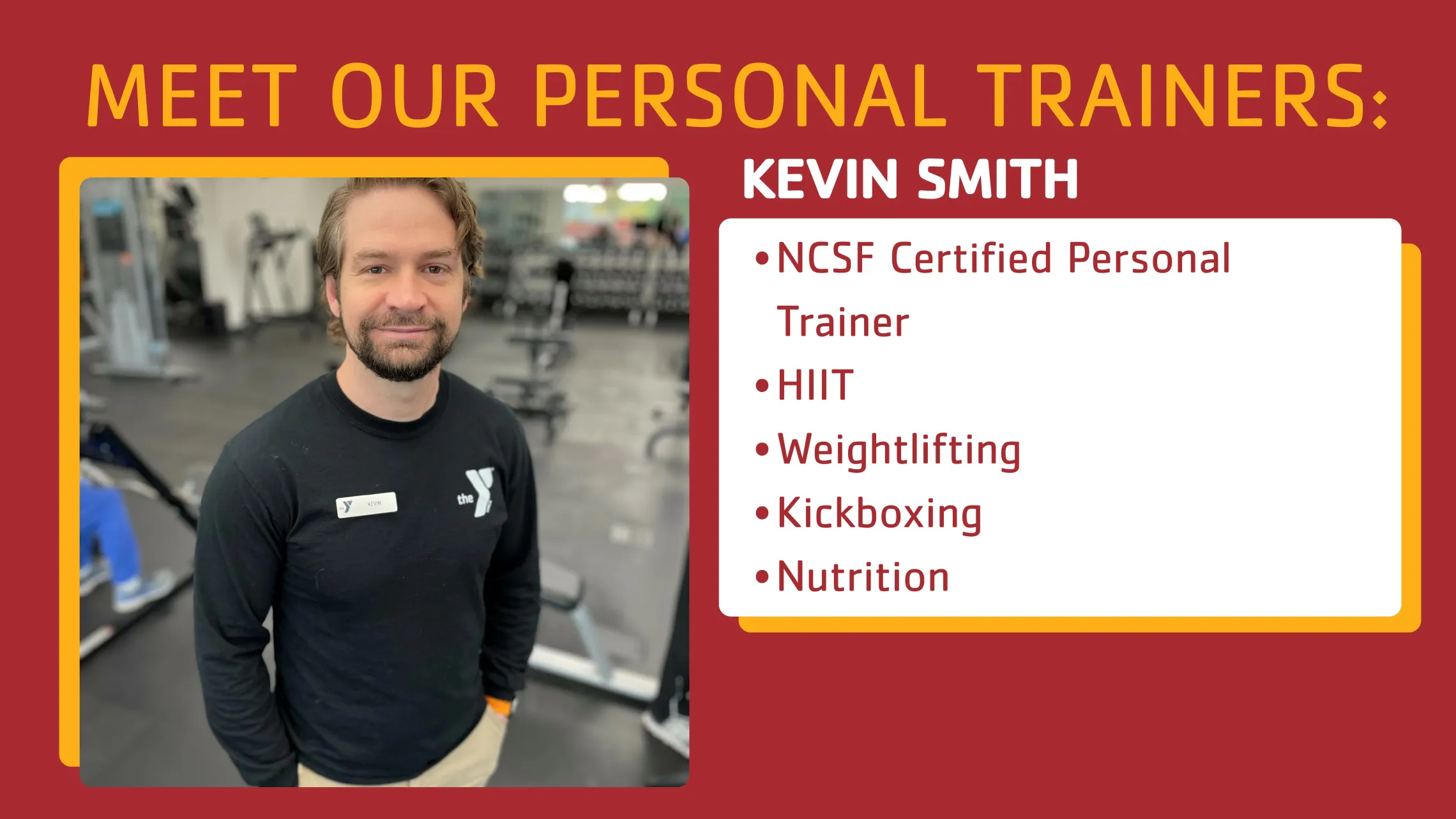 Kevin Personal Trainer YMCA Arvada